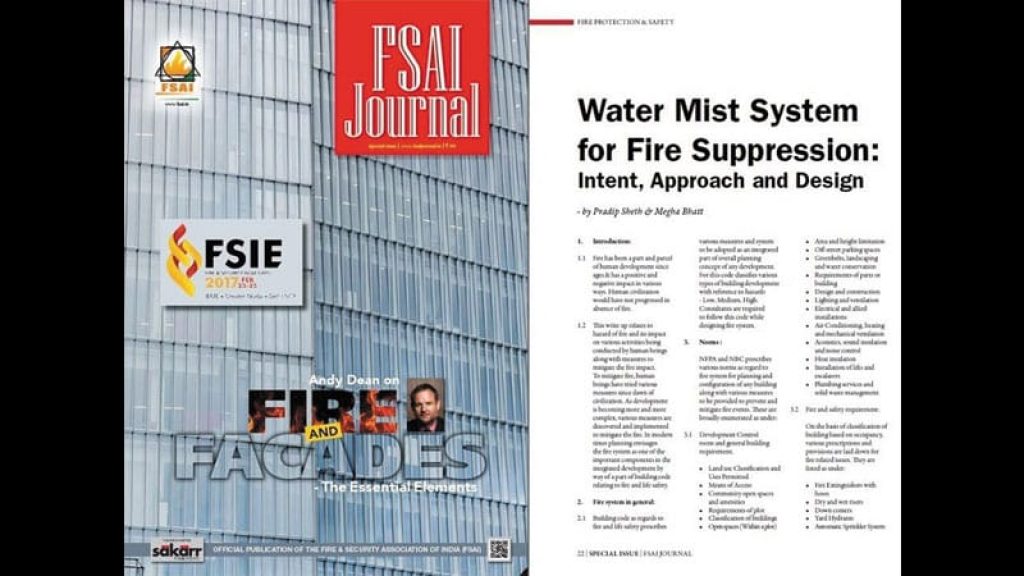 Article published in FSAI Journal - INI Design Studio